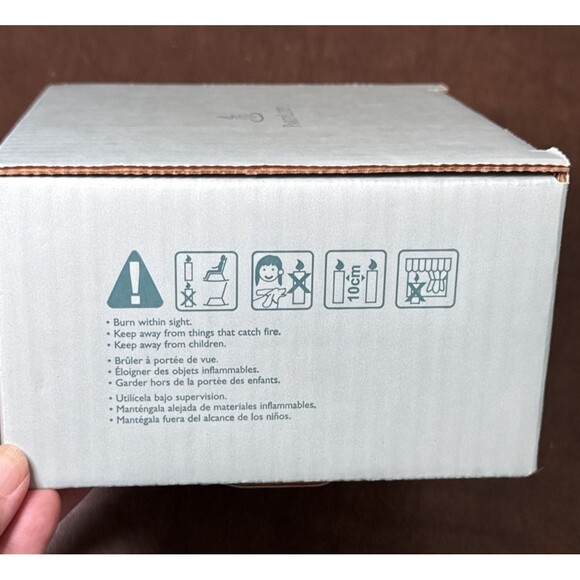 New Vtg Partylite 9.8 oz 3x4.5" 3 Wick Candle Ginger Pumpkin A La Mode w/ Box - Picture 12 of 12